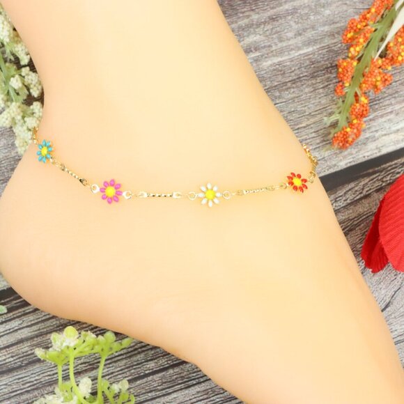 "Elegant Handmade Anklet – Delicate Jewelry for Women, MAR091625 - Picture 4 of 10